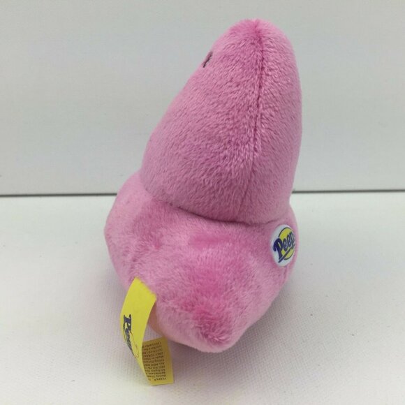 Peeps Pink Plush Stuffed Toy 6" Soft Easter Basic Candy Stuffie - Picture 3 of 11